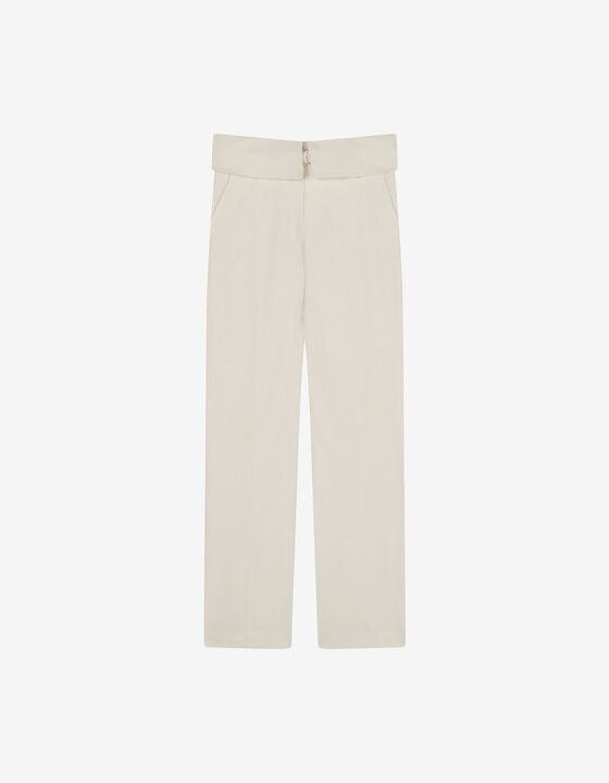 LOW-RISE PANTS